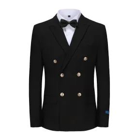 Men's Slim Fit 2-Piece Double Breasted Suit