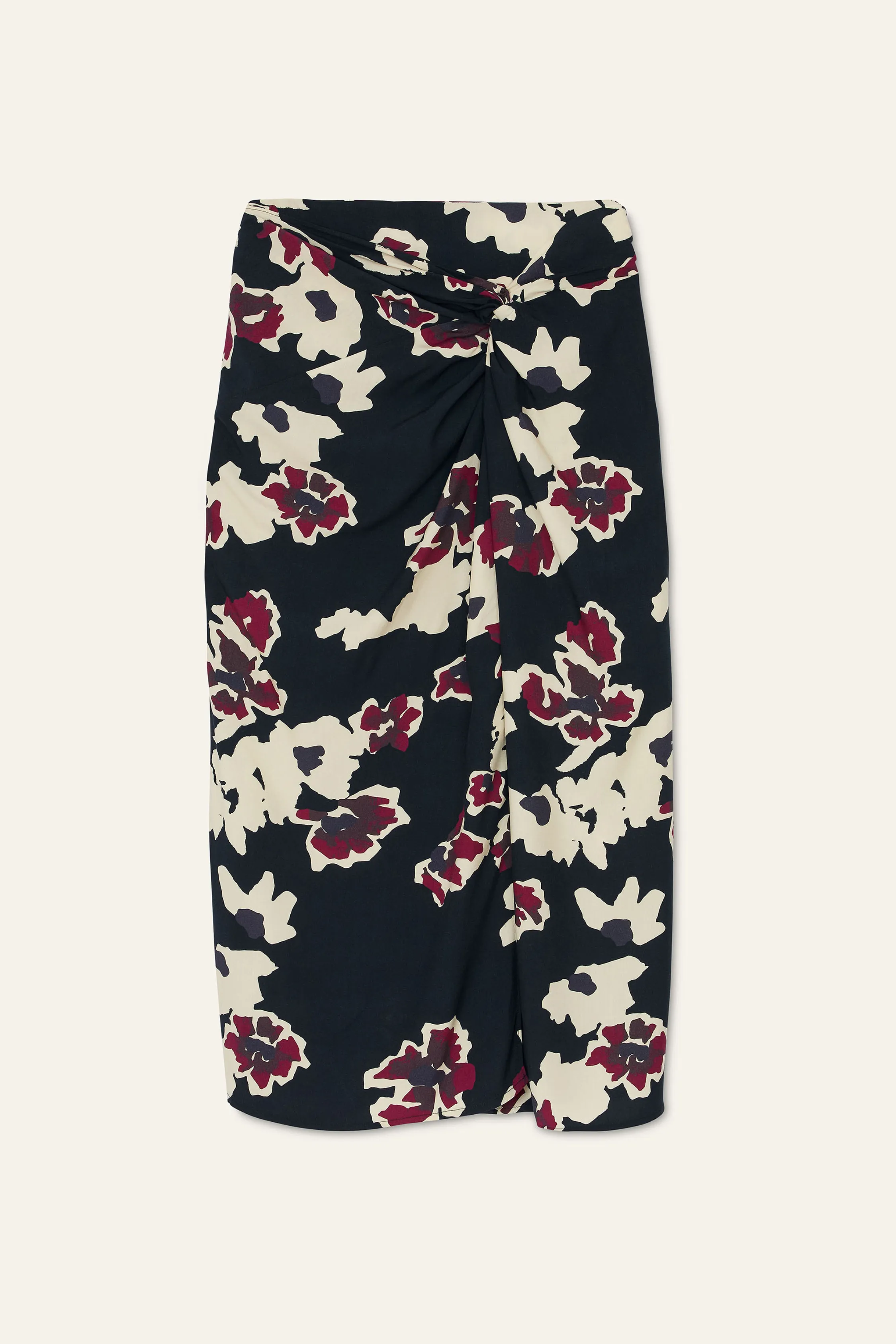 MEONA tied midi skirt