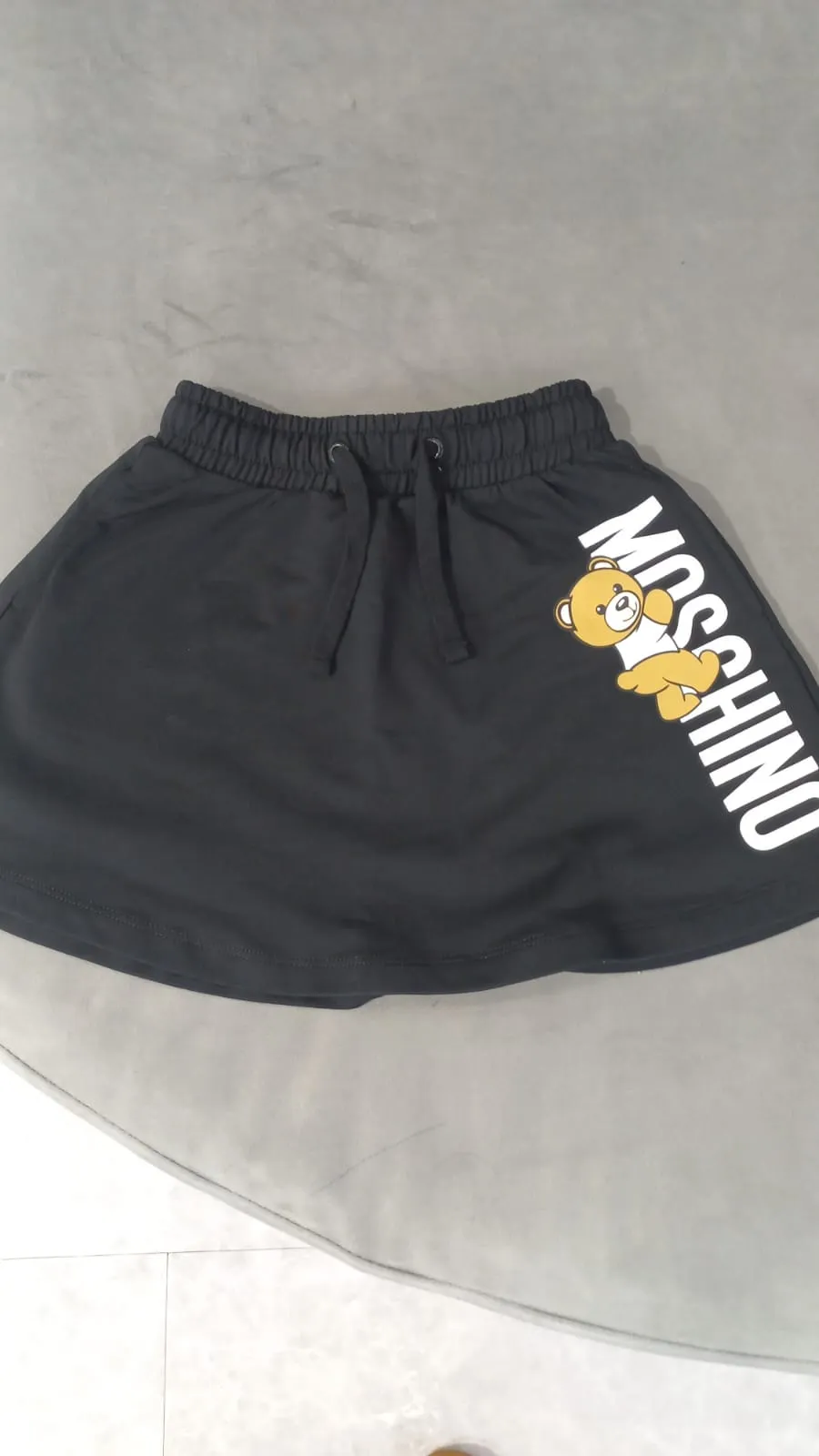 Moschino Skirt Logo Black