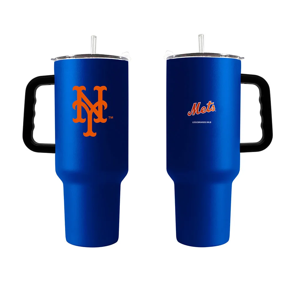 New York Mets 40oz. Powder Coat Travel Tumbler