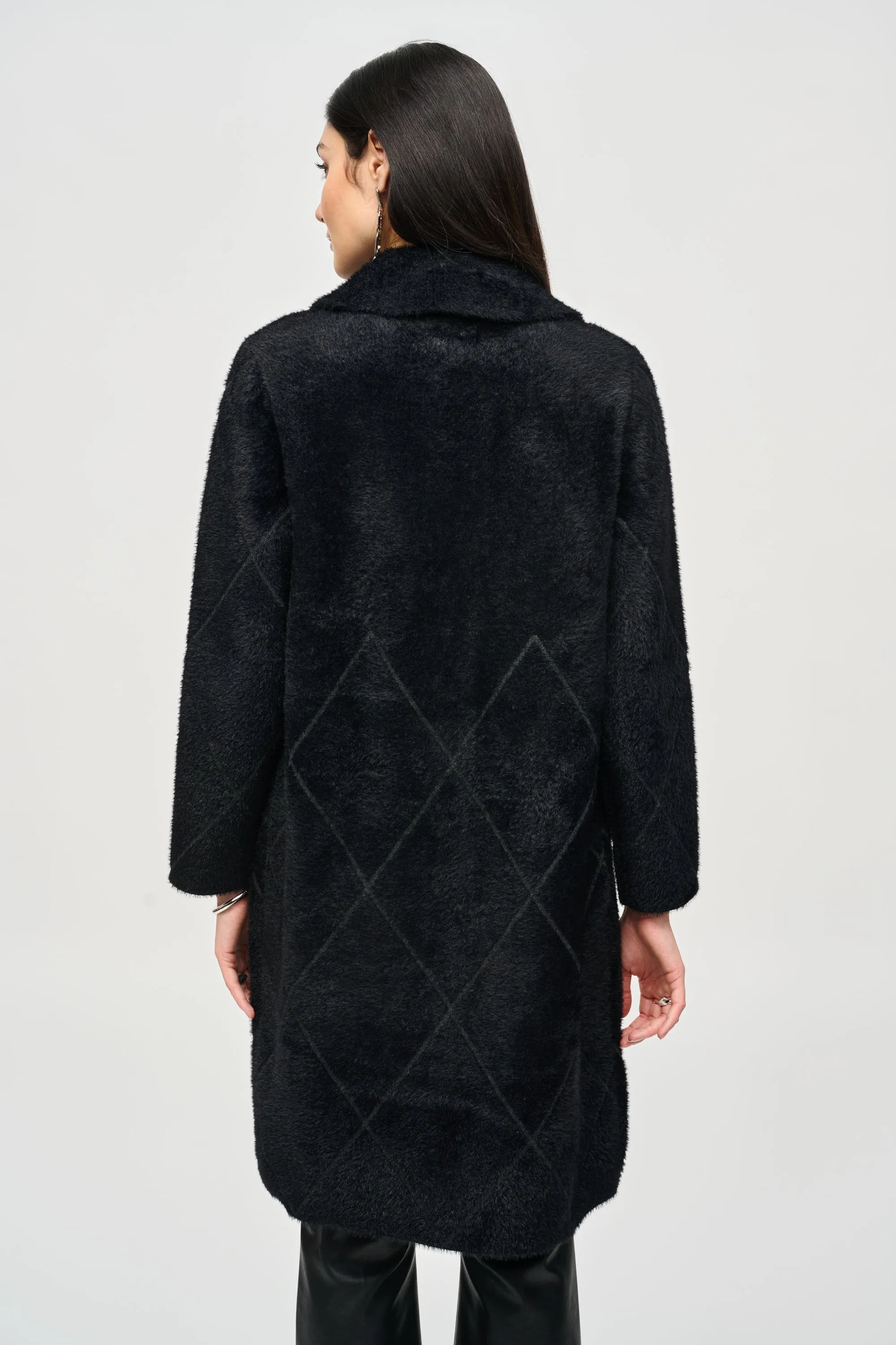 Notched Collar Coat