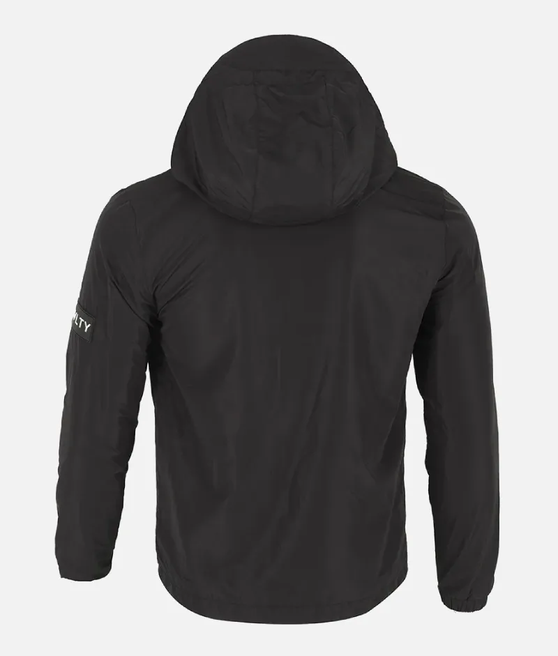 Nvlty Essential Windbreaker Black | Upto 30% Off