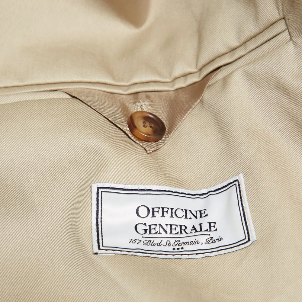 Officine Generale Odeon Trench CoatKhaki