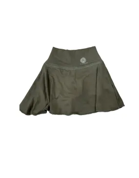 Olive Tennis Skirt