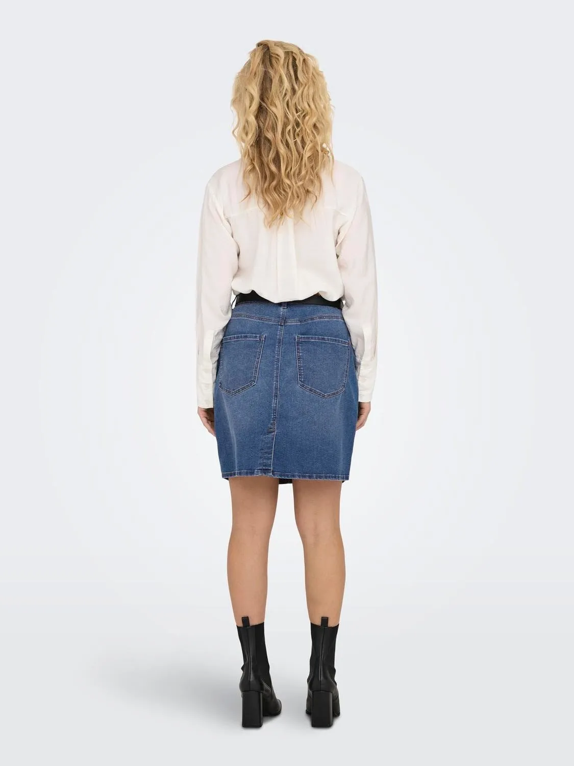 ONLY Wonder High Waist Denim Skirt