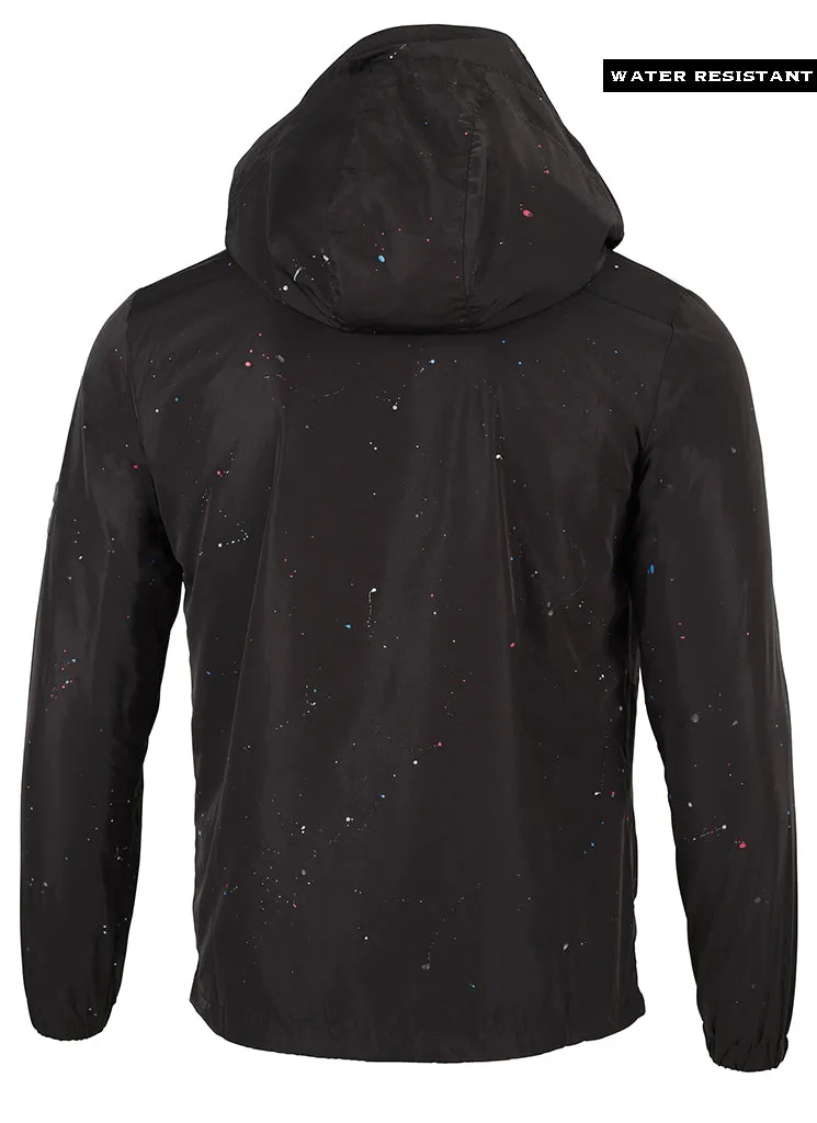 Paint Windbreaker - Black