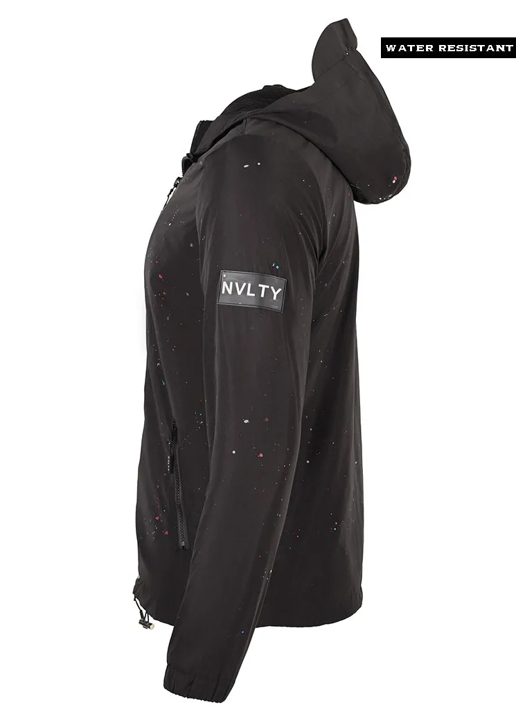 Paint Windbreaker - Black