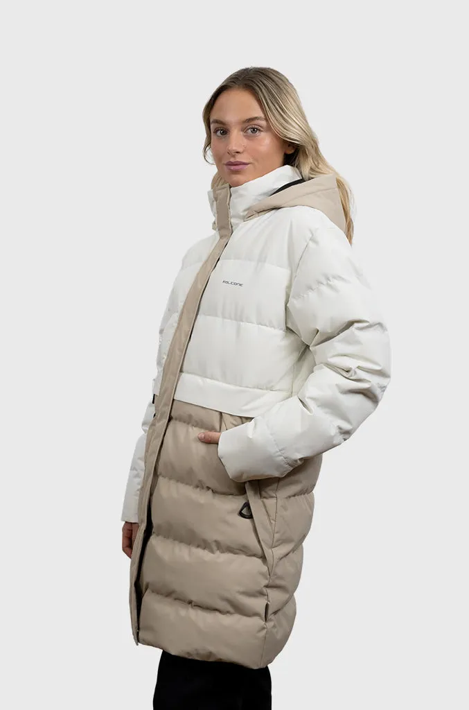 Parka Venturesome Beige (Mujer)