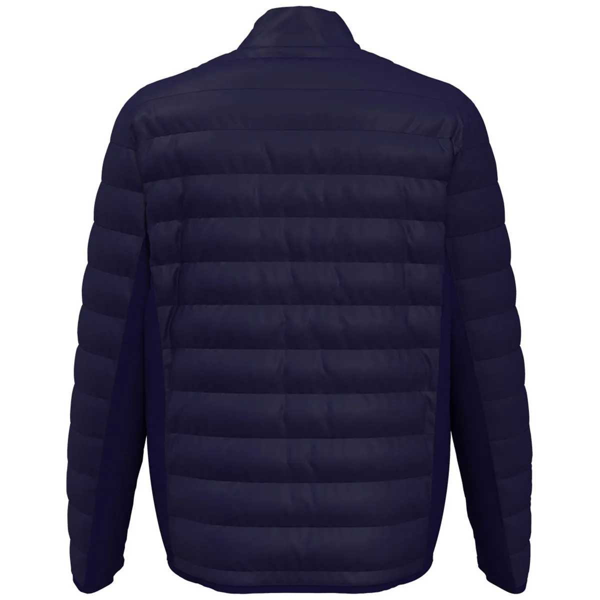 Perry Ellis Men's Peacoat Navy Full Zip Puffer Jacket