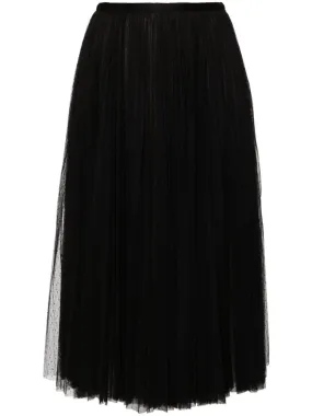 Philosophy Di Lorenzo Serafini point d'esprit tulle skirt - Black