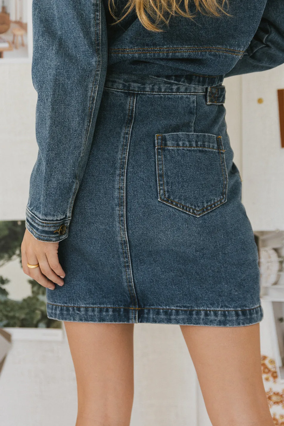 Phoenix Denim Skirt - FINAL SALE