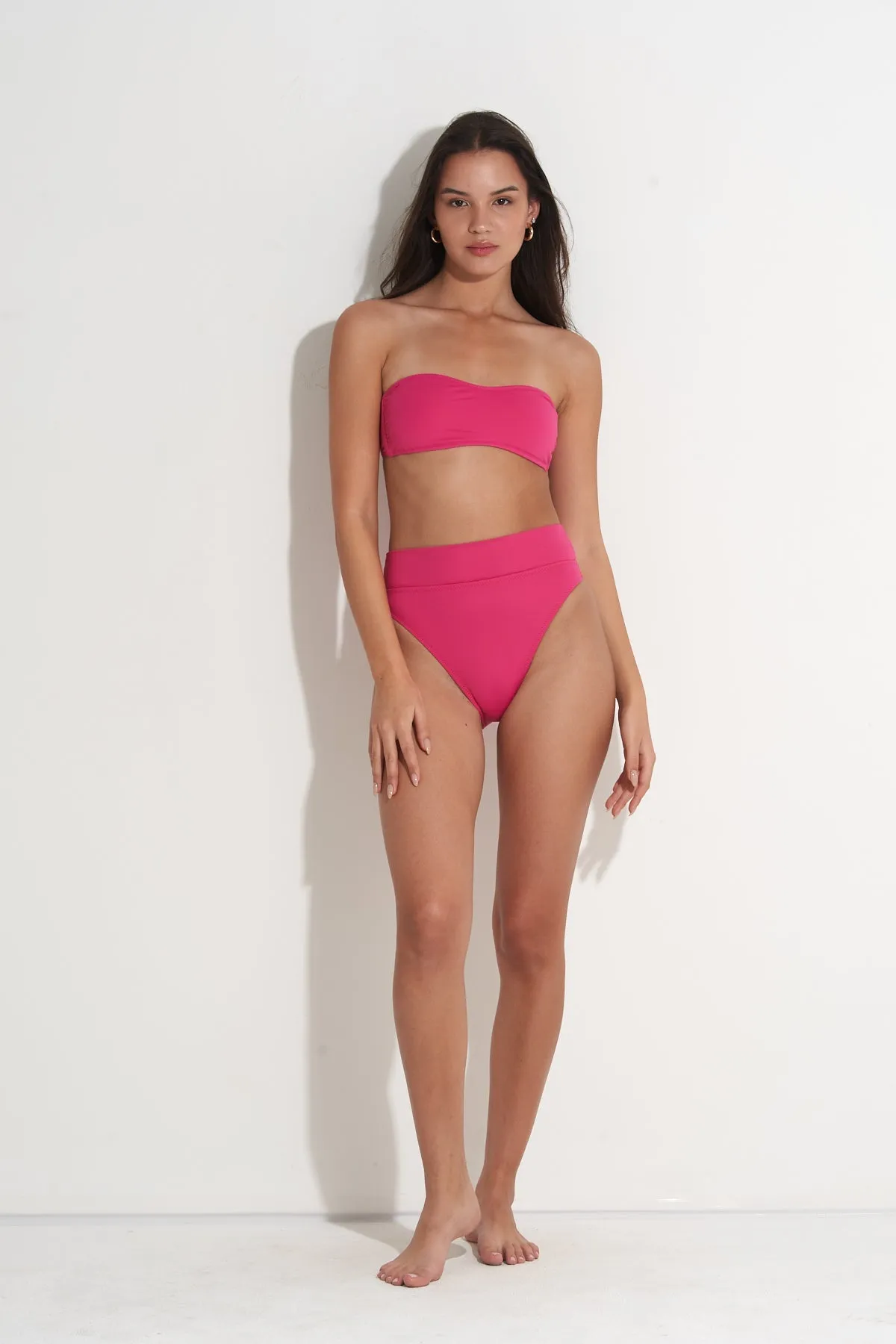 PILPEL HIGH WAIST  BOTTOM IN PINK