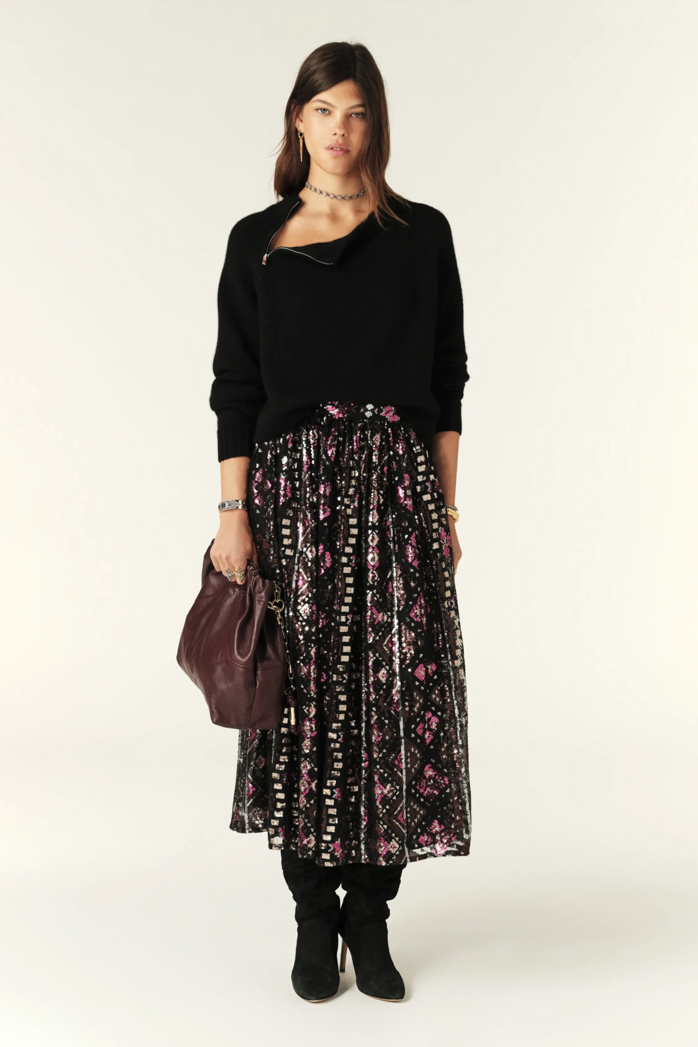 PIPPA midi skirt