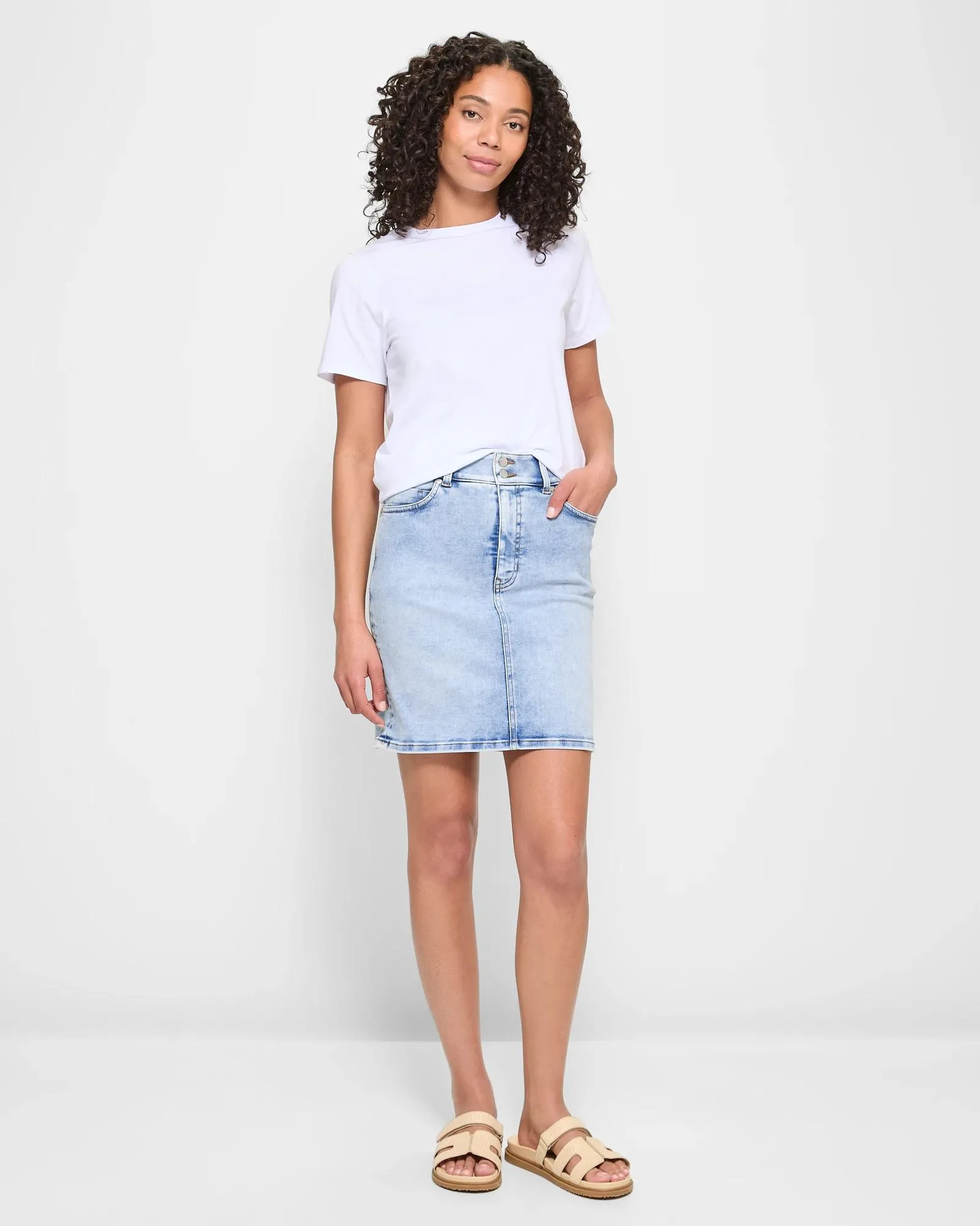 popular  Classic Denim Skirt - Shape Your Body