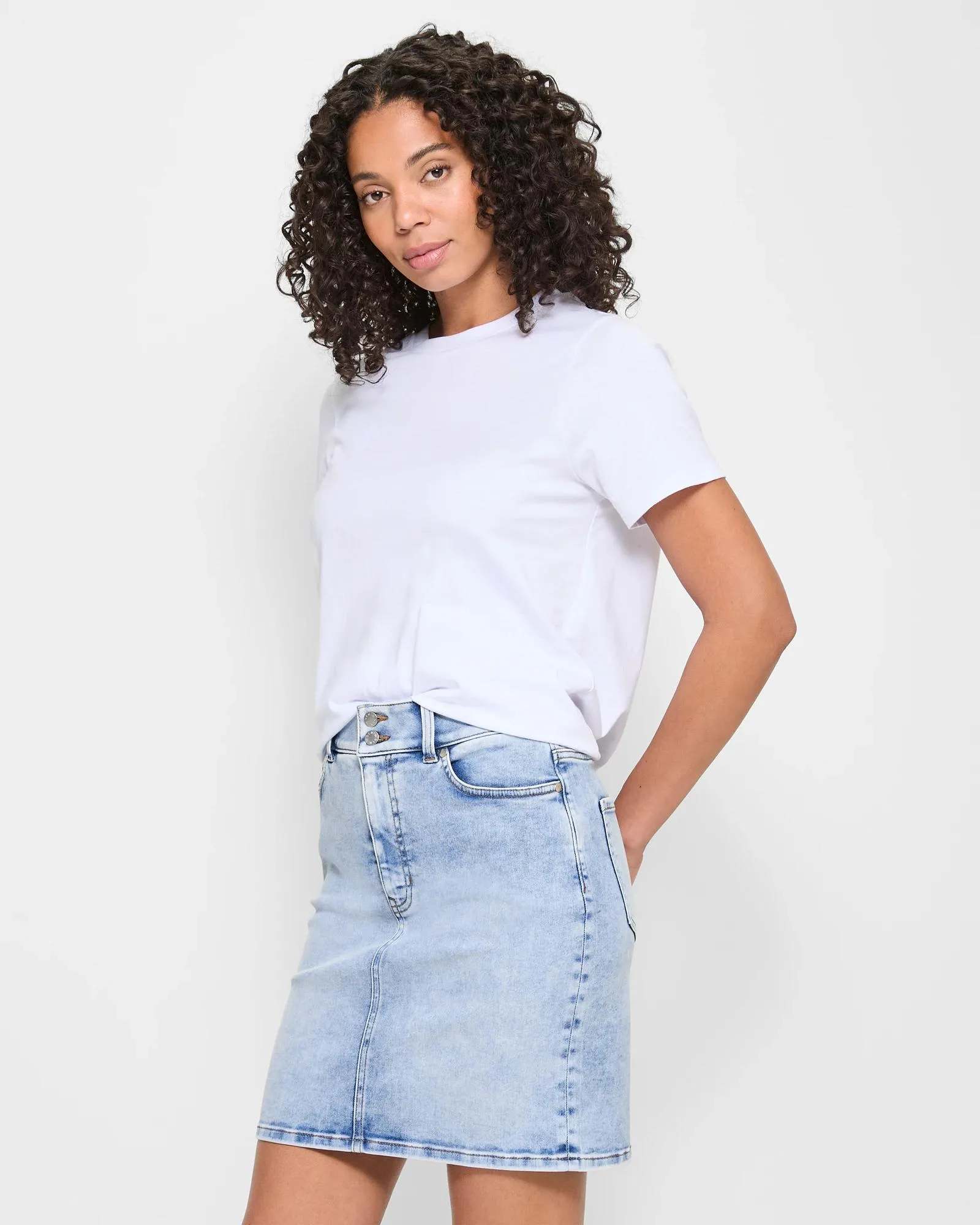 popular  Classic Denim Skirt - Shape Your Body