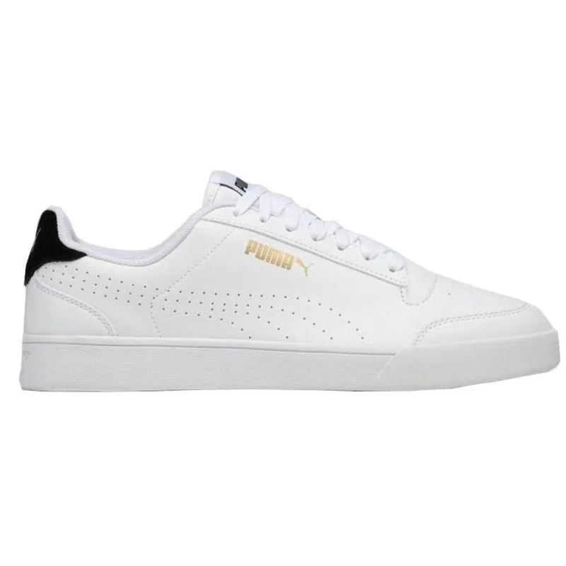 PUMA SHUFFLE PERF - WHITE/GOLD/PEACOAT