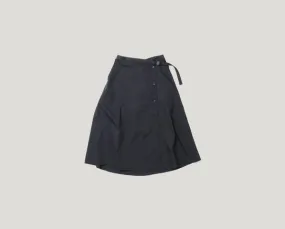 Ripstop Hinoc Wrap Skirt - Black