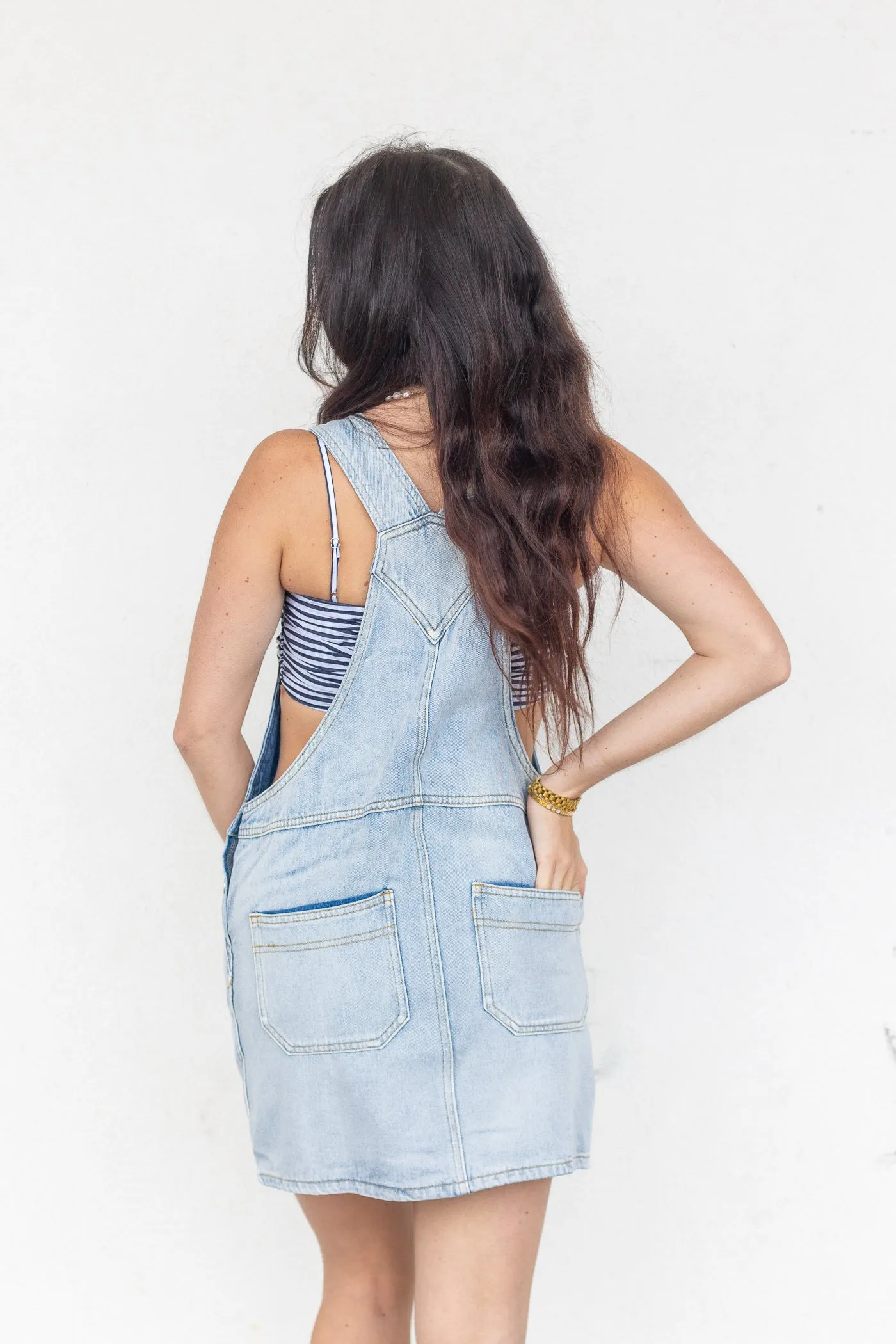 RUE DENIM MINI DRESS