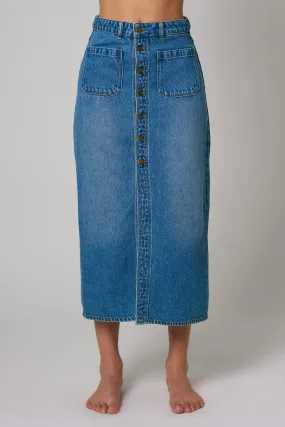 Sailor Denim Skirt