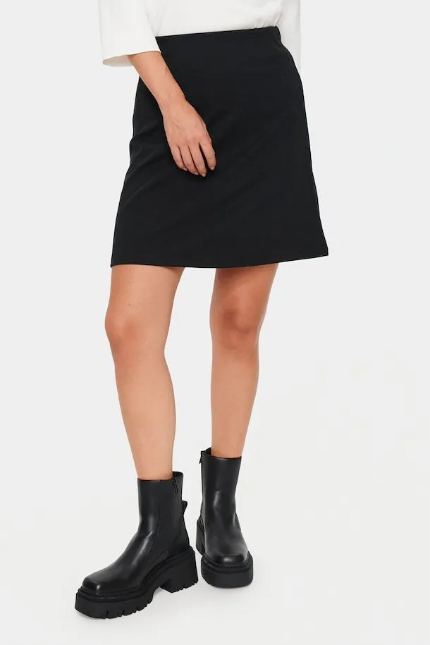 Saint Tropez Kaileen Short Skirt Black