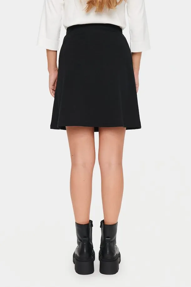 Saint Tropez Kaileen Short Skirt Black