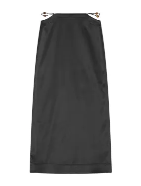 SATIN MAXI SKIRT