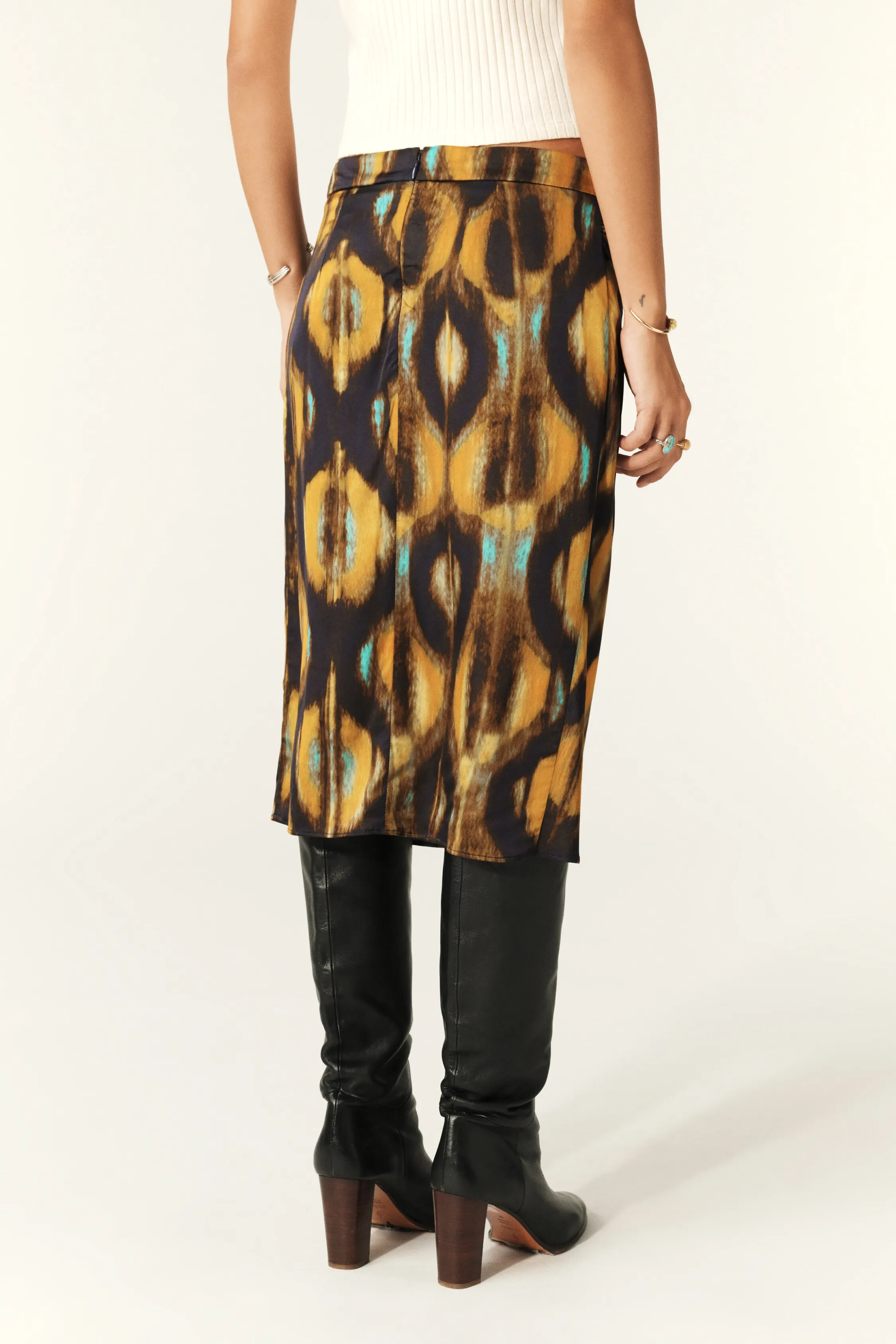 SIMOS midi skirt