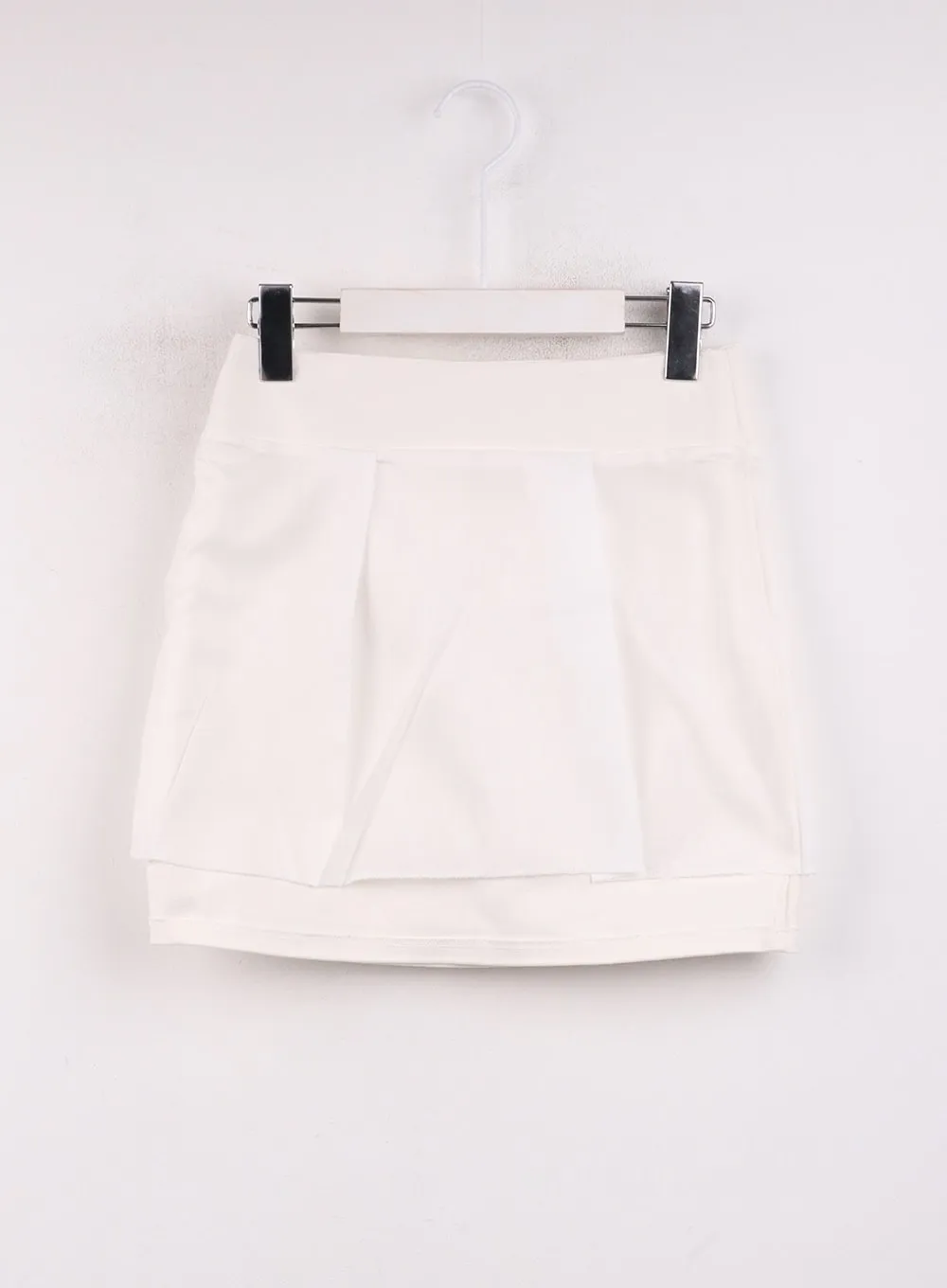 Solid Mini Skirt OJ429