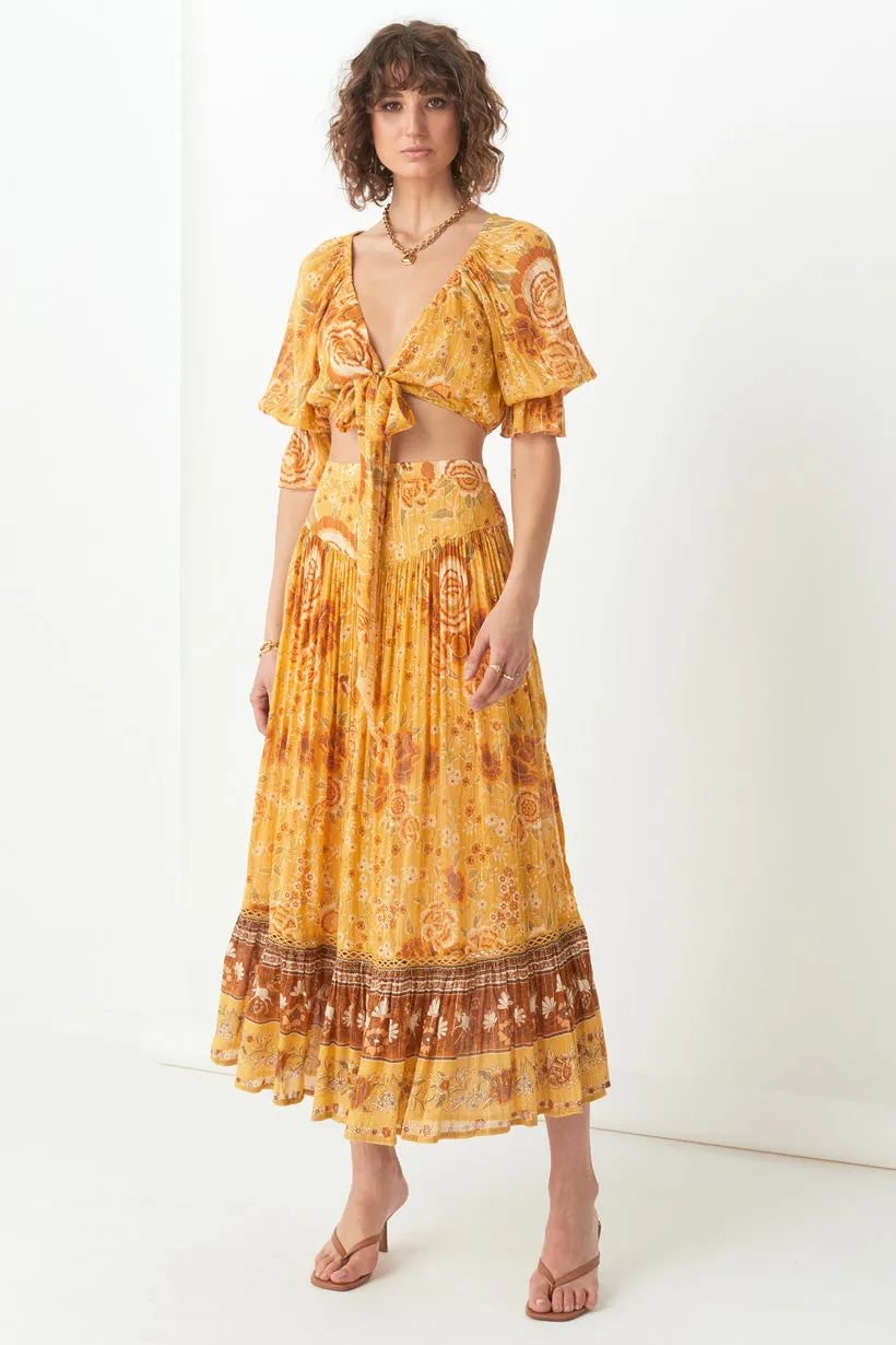 Spell & The Gypsy Mystic Maxi Skirt Sunflower