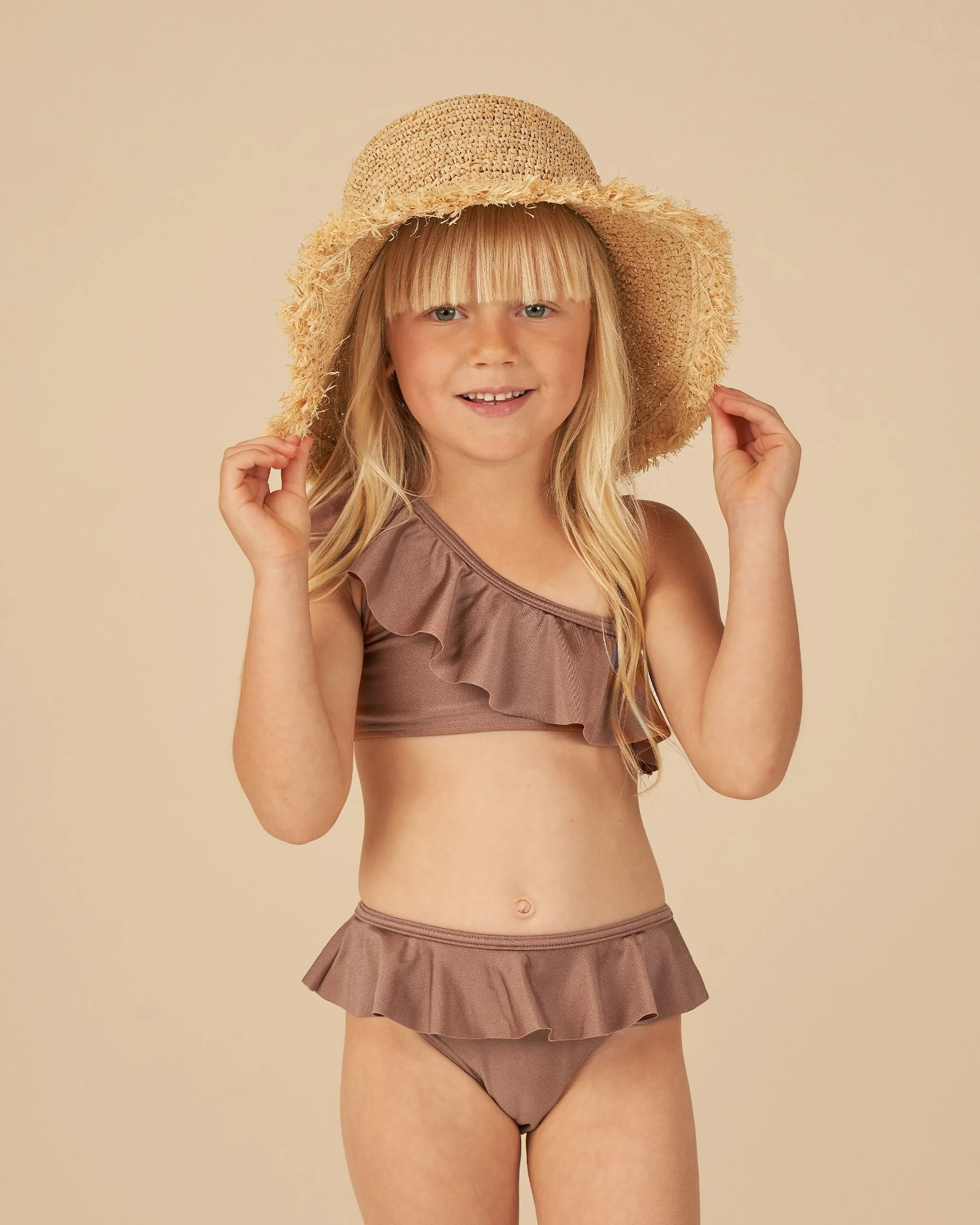 The Skirted Bikini by Rylee + Cru - Mulberry - KIDS