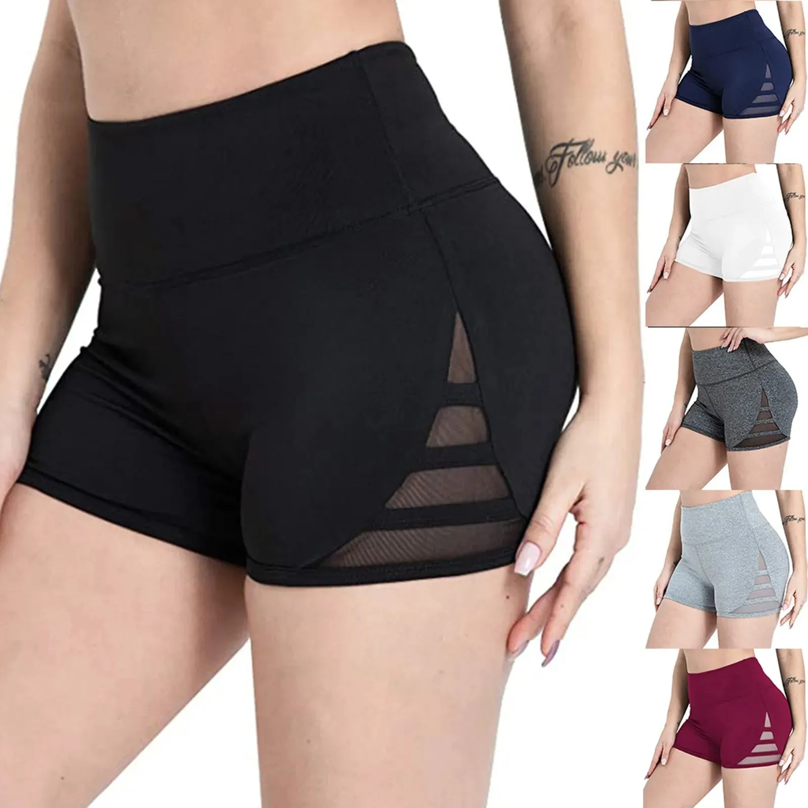 Thin Casual Slim High-Waist Shorts