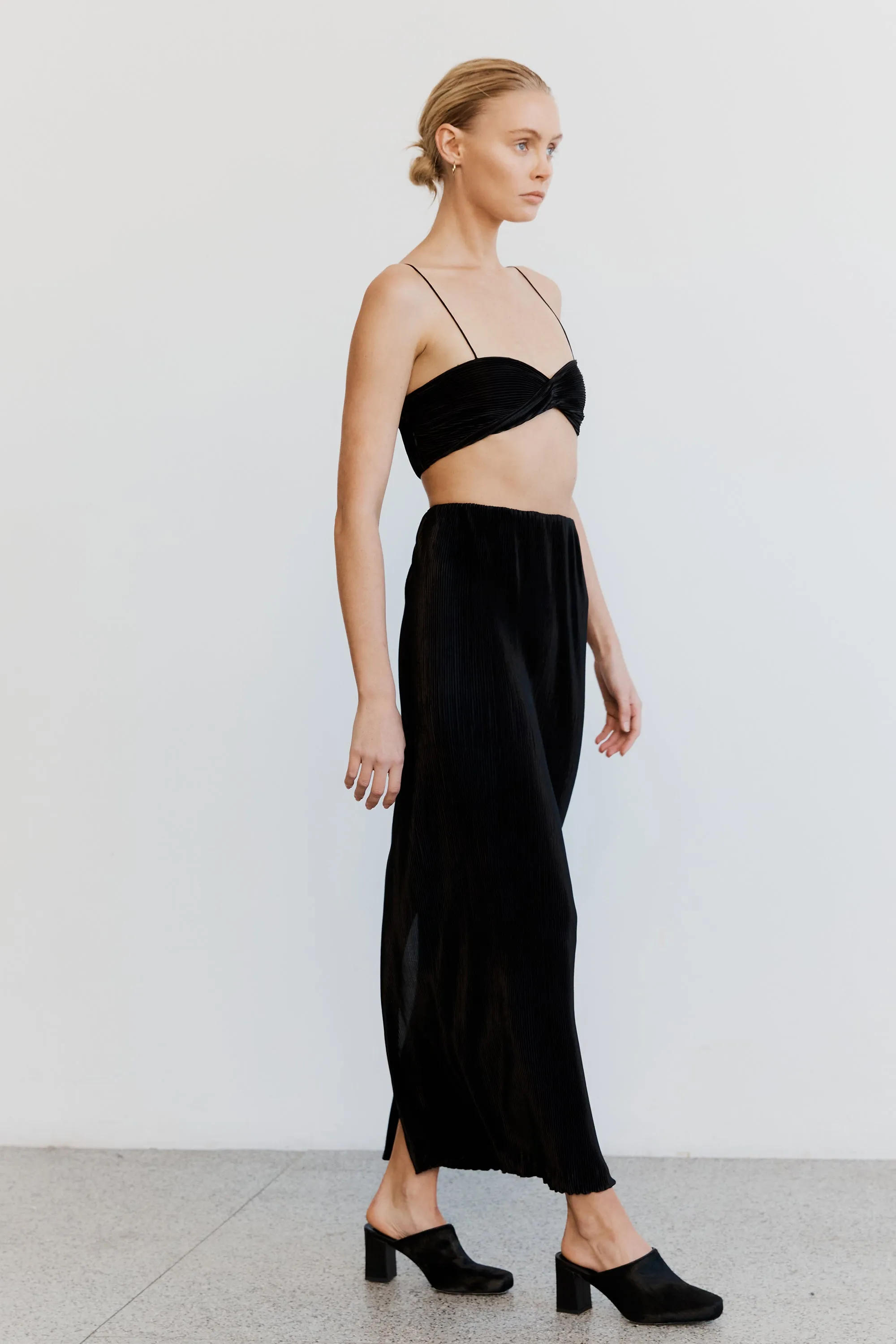 Third Form Rolling Hills Maxi Skirt - Black