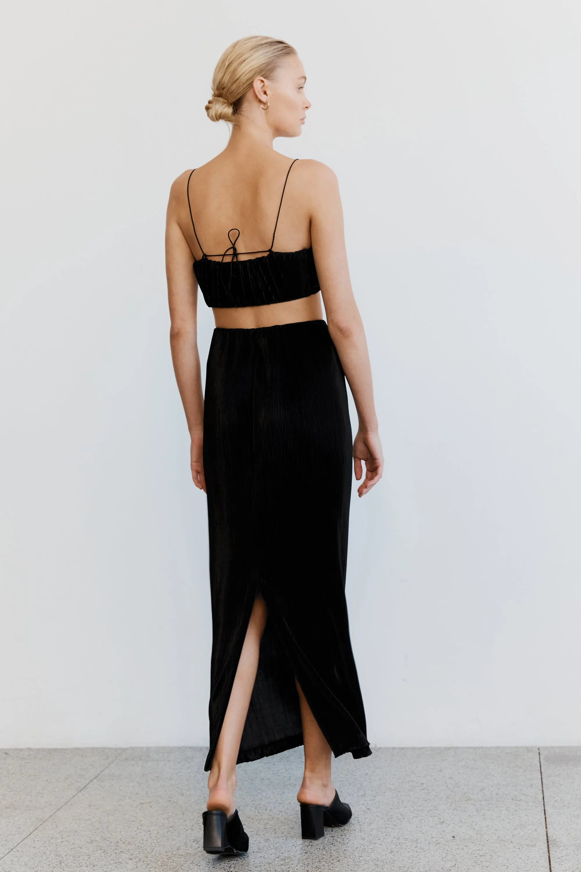 Third Form Rolling Hills Maxi Skirt - Black