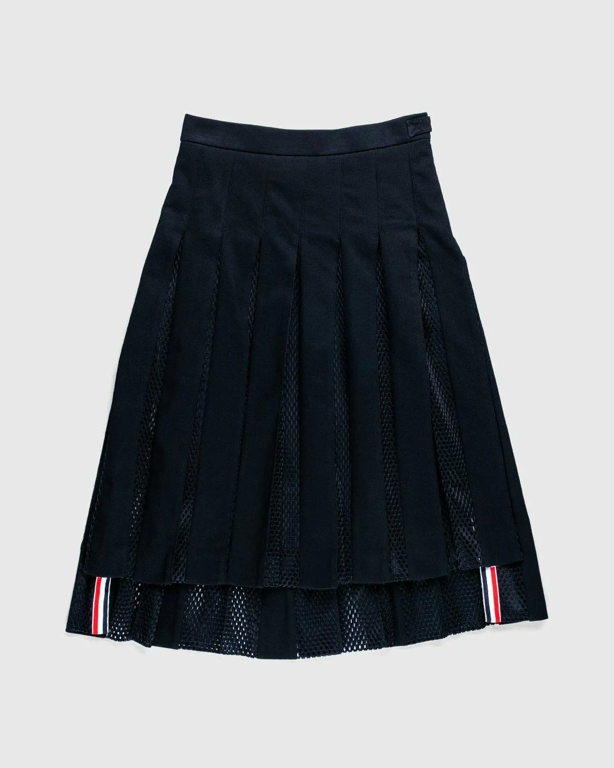 Thom Browne x Highsnobiety – Men's Pleated Mesh Skirt Black | Highsnobiety Shop