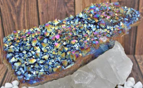 Titanium Aura Quartz Specimen