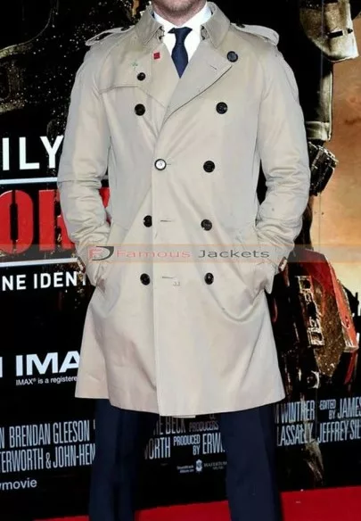 Tom Hardy Edge Of Tomorrow Premiere Trench Coat - Famous Jackets