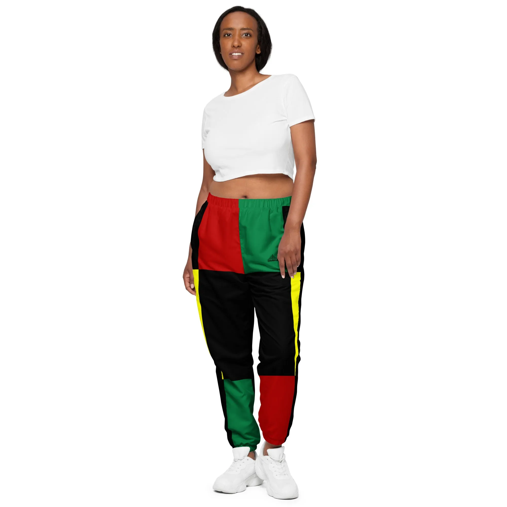 Unisex Windbreaker Pants Black History