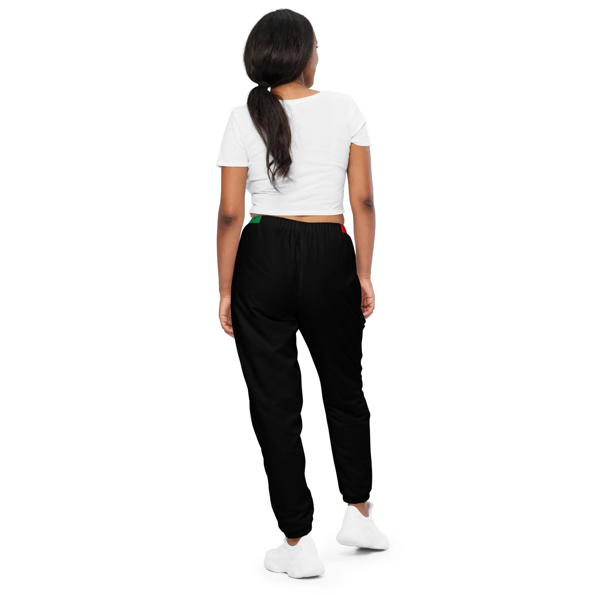 Unisex Windbreaker Pants Black History