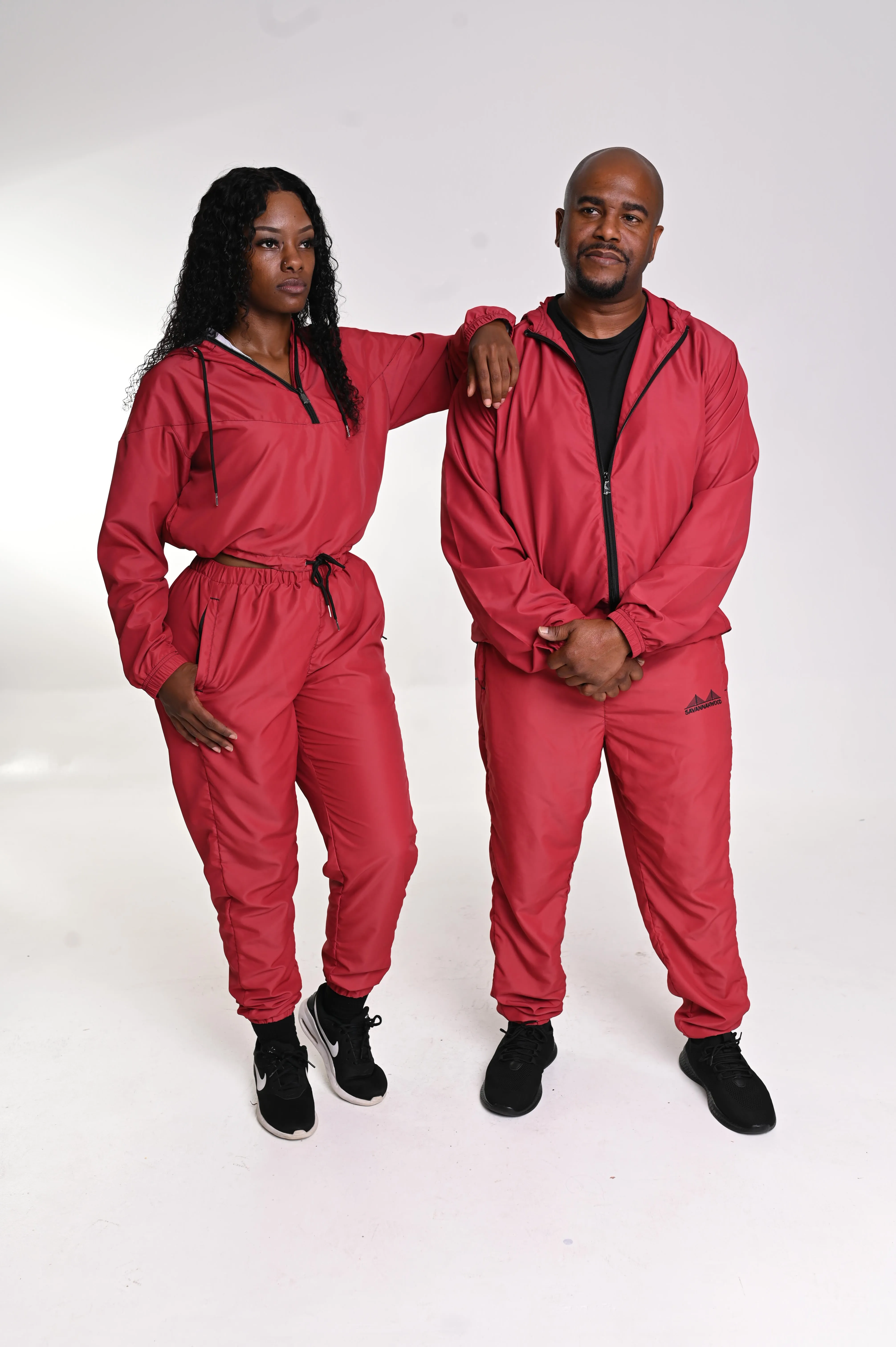 Unisex Windbreaker pants Carmine