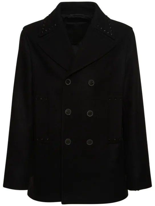 Valentino   Untitled wool peacoat 