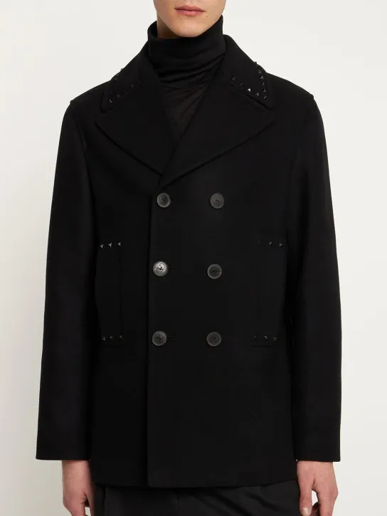 Valentino   Untitled wool peacoat 