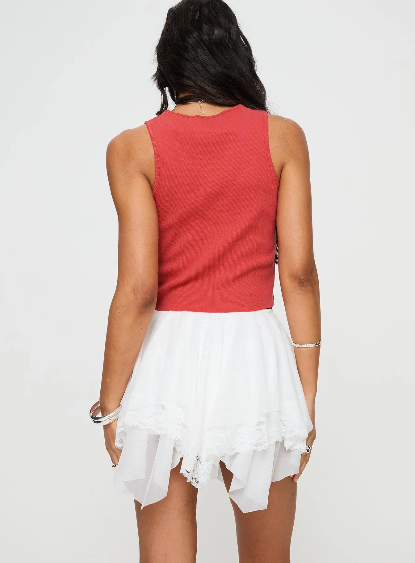 Velenia Mini Skirt White