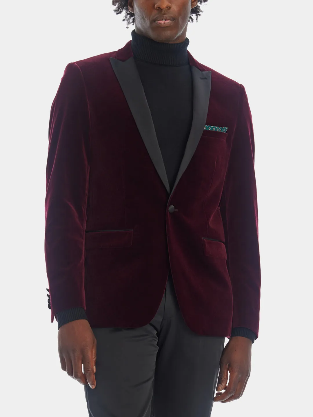 Velvet Osborne Notch Tuxedo Jacket