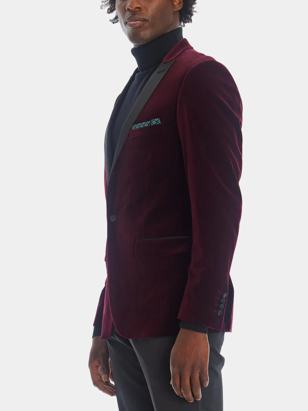 Velvet Osborne Notch Tuxedo Jacket