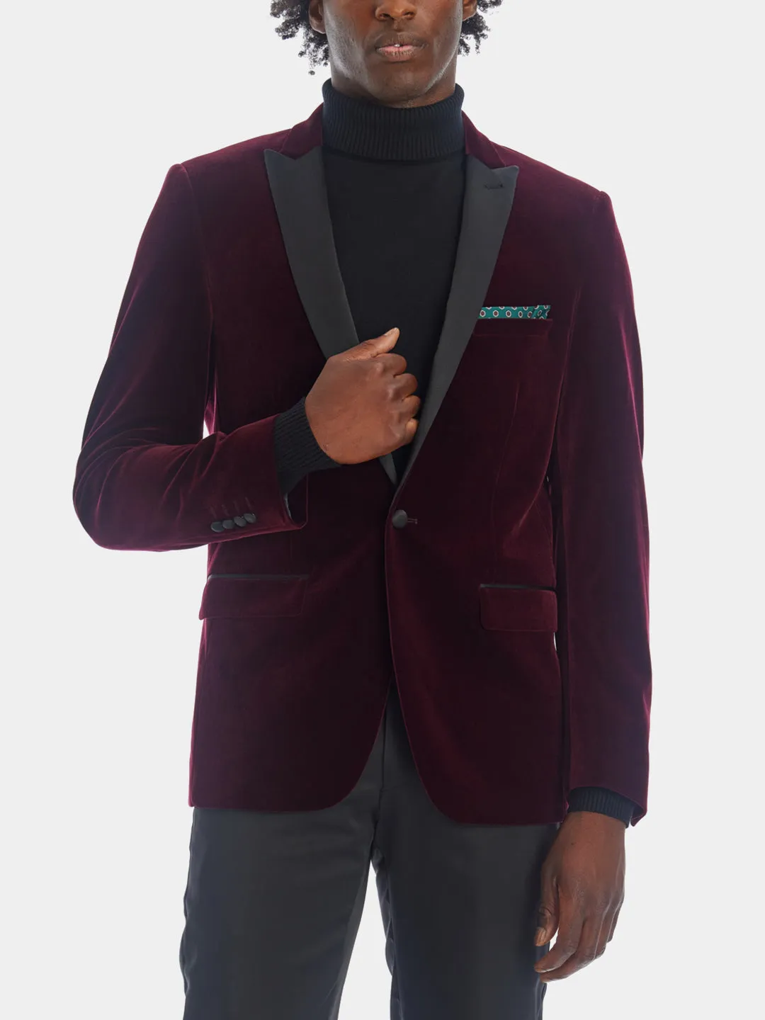 Velvet Osborne Notch Tuxedo Jacket