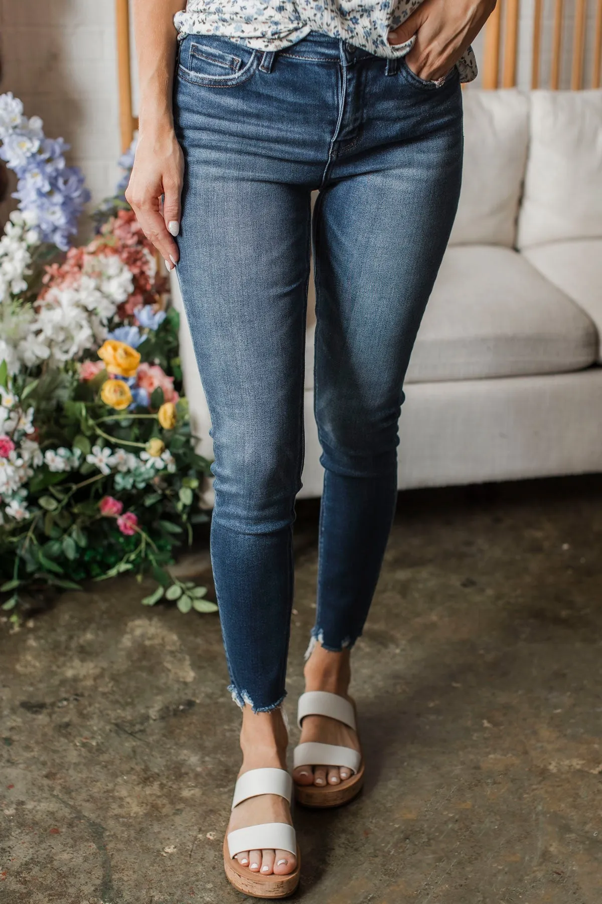 Vervet Skinny Jeans- Jadyn Wash