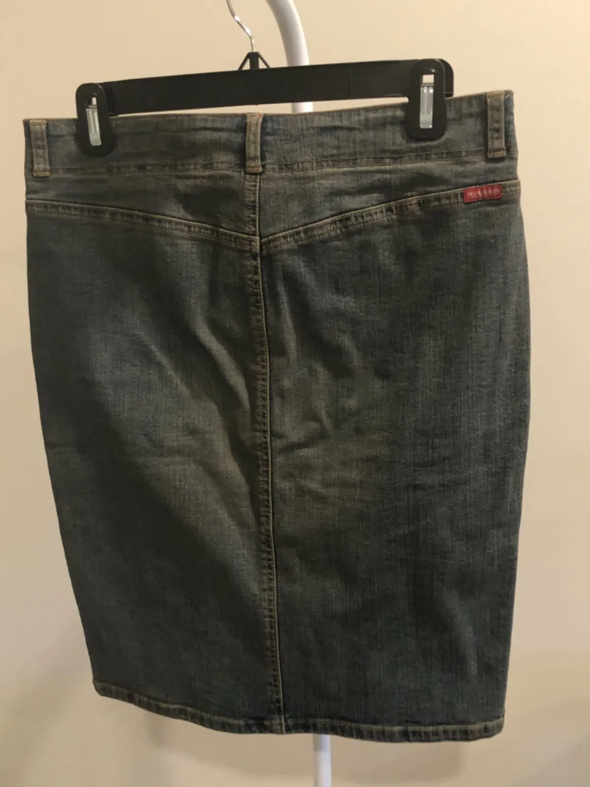 Vintage Guess Stretch Denim Skirt 