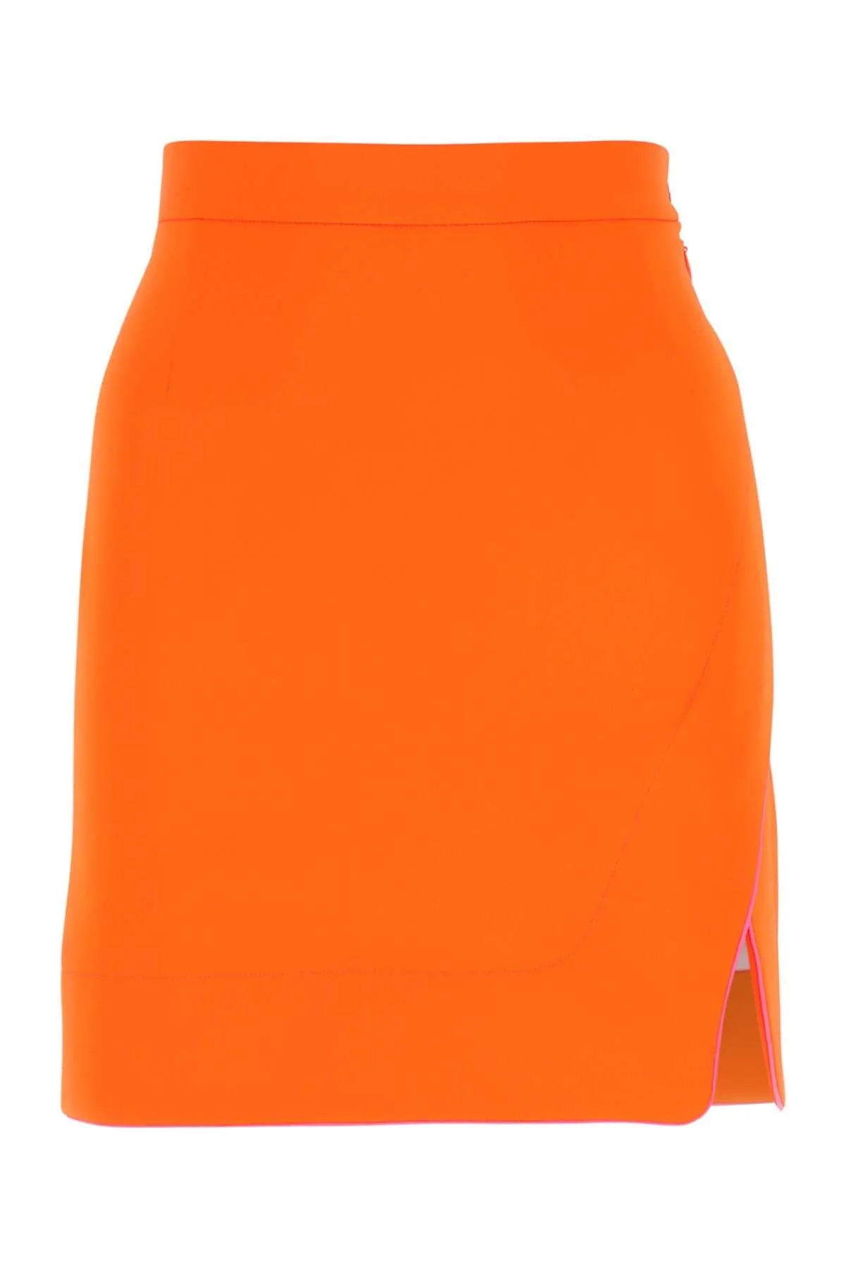 Vivienne Westwood Orange Polyester Mini Skirt