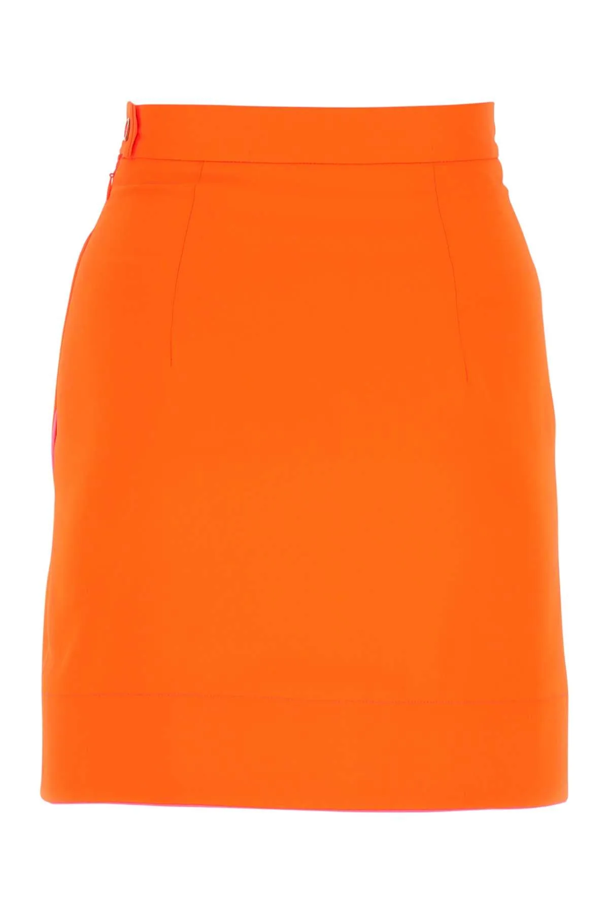 Vivienne Westwood Orange Polyester Mini Skirt