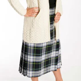 Walking Length Kilt Skirt in Campbell Dress Tartan